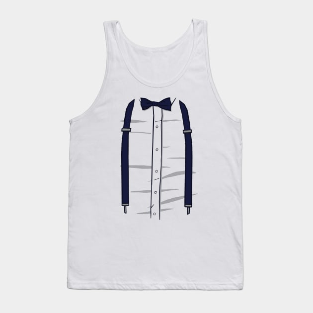 Funny suspenders Tank Top by LR_Collections